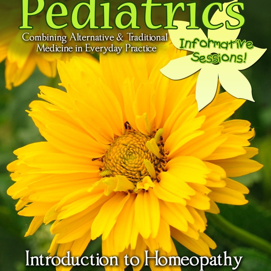 Introduction to Homeopathy DVD cover featuring a vibrant yellow flower. Learn homeopathy basics.
