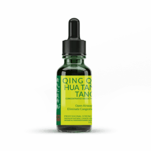 Qing Qi Hua Tan Tang Professional 1oz. Natural herbal remedy for congestion relief and open airways.